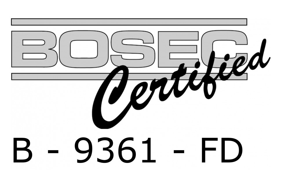 BOSEC certification for Fire Detection Systems